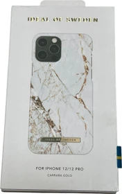 iDeal of Sweden Fashion Case für Apple iPhone 12/12 Pro carrara gold