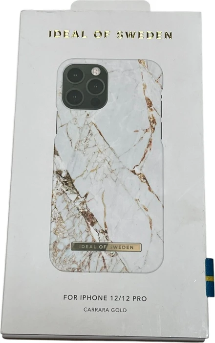iDeal of Sweden Fashion Case für Apple iPhone 12/12 Pro carrara gold