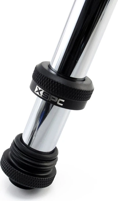 XSPC Rohranschluss G1/4" auf 14/10mm, schwarz, weißer Schriftzug, 8er-Pack