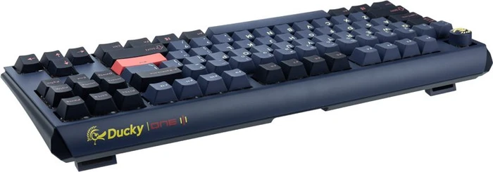 Ducky One 3 TKL, Cosmic Blue, PBT, LEDs RGB, MX SPEED RGB Silver, USB, US