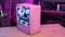 AeroCool Trinity Mini Pink, rosa, Glasfenster Vorschaubild