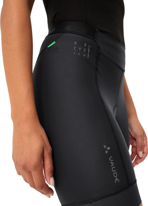 Vaude Posta Tights Shorty Fahrradhose kurz schwarz (Damen)