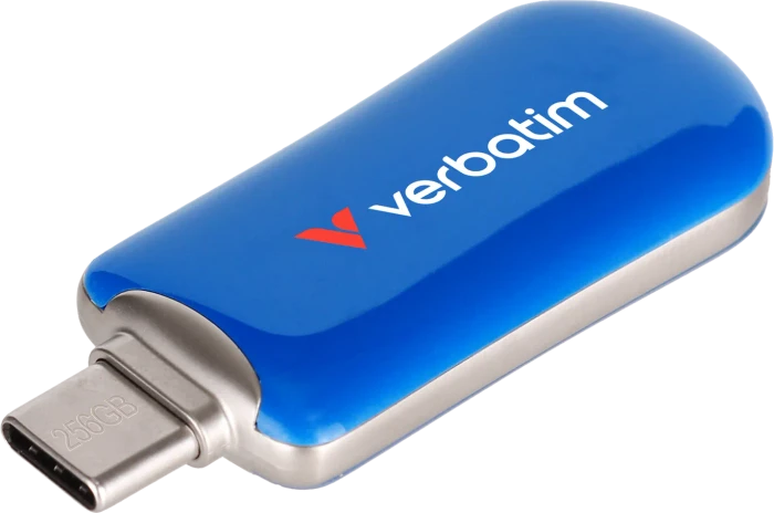 Verbatim Plectra 64GB blau, USB-C, USB 3.2 Gen 1×1