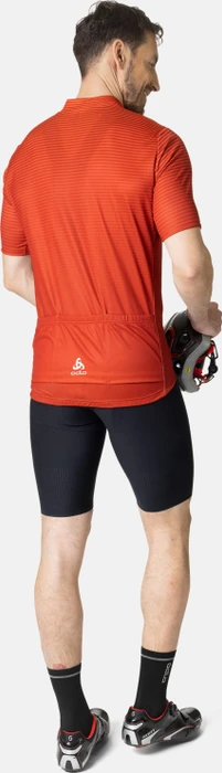 Odlo The Essential Trikot kurzarm firelight/ketchup (Herren)