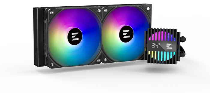 Zalman Alpha2 A24 ARGB schwarz, 240mm