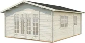 Palmako Irene 23.9m² Gartenhaus transparent tauchgrundiert