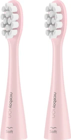 Niceboy ION Sonic Soft Ersatzbürste rosa, 2 Stück