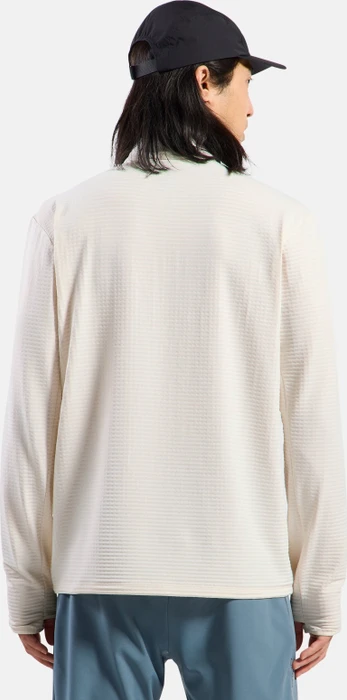 Odlo Essentials Thermal Half Zip Laufshirt langarm gardenia (Herren)