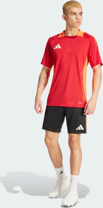 adidas Tiro 24 Competition Trainingshose kurz black/app solar red (Herren)