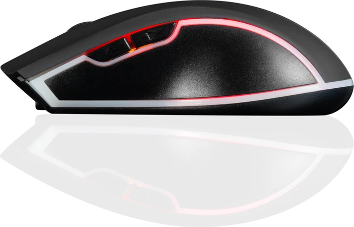Modecom MC-WRM1 Gaming Mouse schwarz, USB