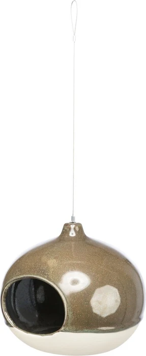 Trixie Vogelfutter-Bowl, beige/braun