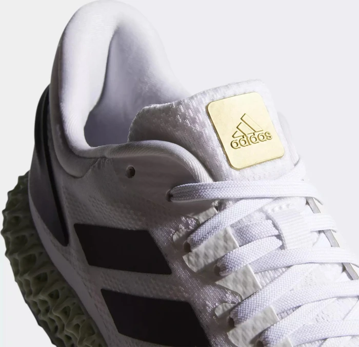 adidas 4D Run 1.0 cloud white/core black/gold metallic