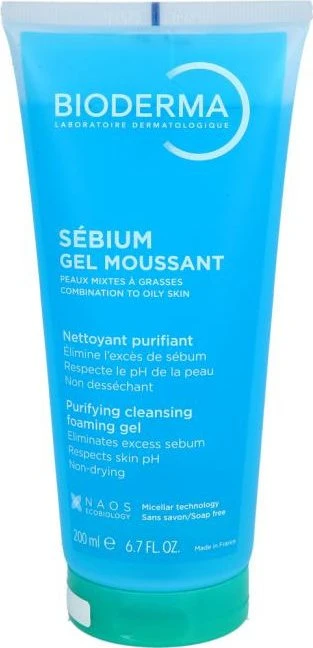 Bioderma Sébium Gel Moussant Reinigungsgel Tube, 200ml