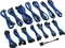 CableMod C-Series ModFlex Full Cable Kit, RMi, RMx, blau Vorschaubild