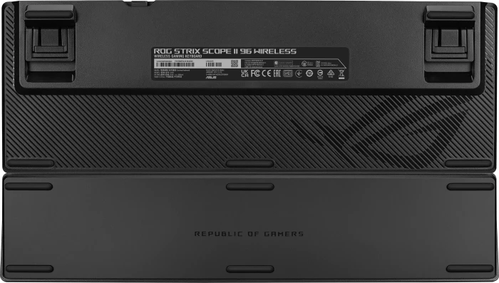 ASUS ROG Strix Scope II 96 Wireless, PBT, hot-swap, ROG NX SNOW, USB/Bluetooth, DE