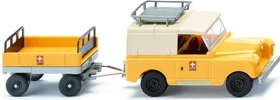 Wiking Land Rover mit Anhänger PTT