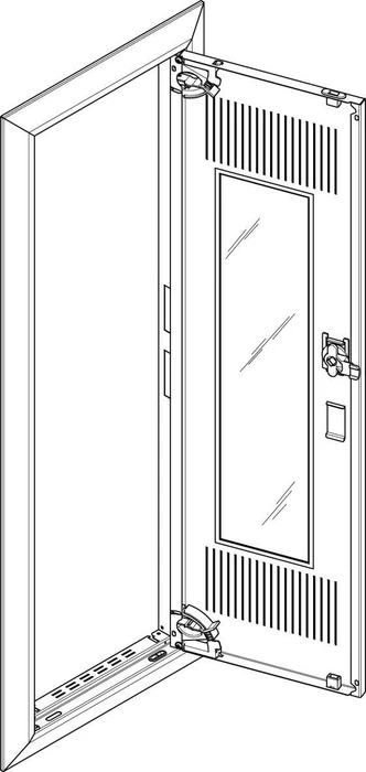 Schneider Electric Blendrahmen + Mediatür FB1 / BH6