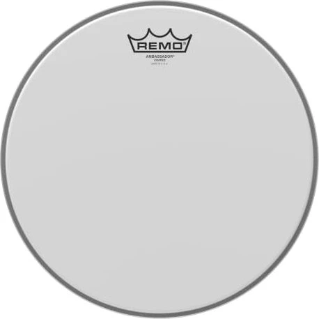 Remo Ambassador Coated 12"