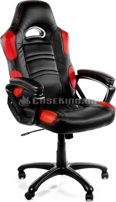 Arozzi Enzo Gamingstuhl, schwarz/rot