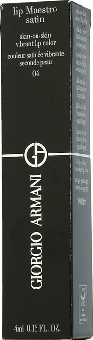 Giorgio Armani Lip Maestro Satin Liquid Lippenstift 04 live concert, 4ml