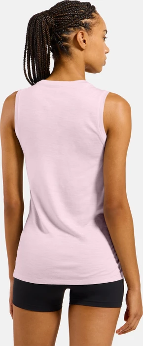 Odlo Natural Merino 160 Crew Funktionsshirt ärmellos hyper pink (Damen)