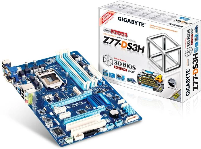 GIGABYTE GA-Z77-DS3H (Intel 1155)