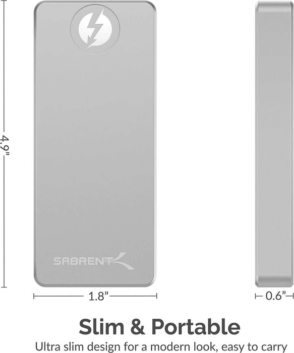 Sabrent Rocket XTRM, 4TB, Thunderbolt 3 / USB-C 3.1