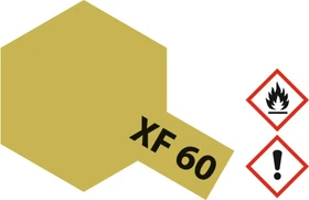 Tamiya Acrylic Paint XF-60 dark yellow, 23ml