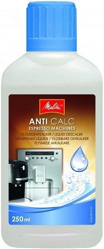 Melitta Anti Calc Espresso Machines Liquid Kaffeemaschinenentkalker, 250ml