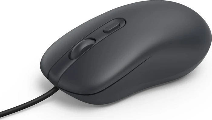 Hama CM-200 Silent 4-Button Mouse schwarz, USB