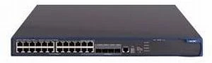 HP 5500 EI 24G Rackmount Gigabit Managed Switch, 20x RJ-45, 4x RJ-45/SFP, 2x Erweiterungsslot
