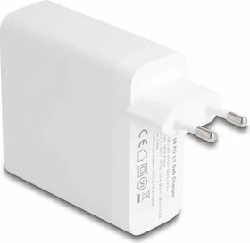 DeLOCK USB GaN Ladegerät 1x USB Type-C PD 3.1 mit 140W weiß