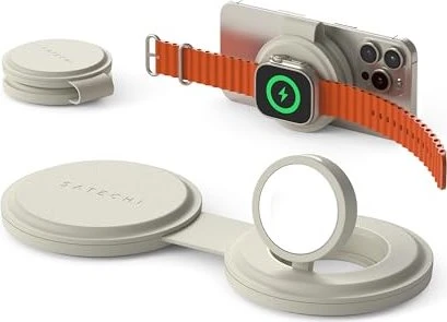 Satechi OntheGo 2-in-1 Charger Sand