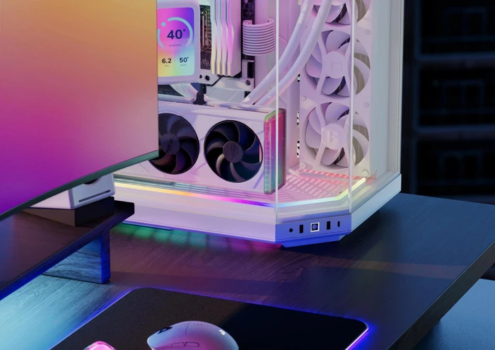 Hyte Noodle RGB Light Strip LN70, RGB beleuchtet, weiß