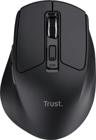 Trust Niven Comfortable Multi-Device Wireless Mouse schwarz, USB/Bluetooth (26021)
