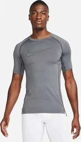 Nike Pro Dri-FIT Funktionsshirt kurzarm iron grey/black (Herren)