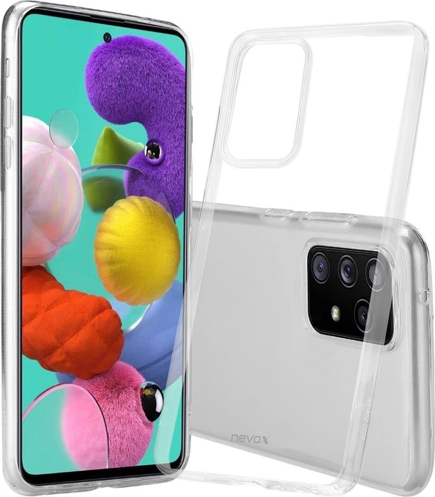 Nevox StyleShell Flex für Samsung Galaxy A53 5G transparent