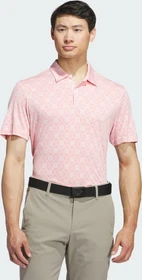 adidas Ultimate365 Tour Heat.RDY Jacquard Poloshirt kurzarm semi pink spark (Herren)
