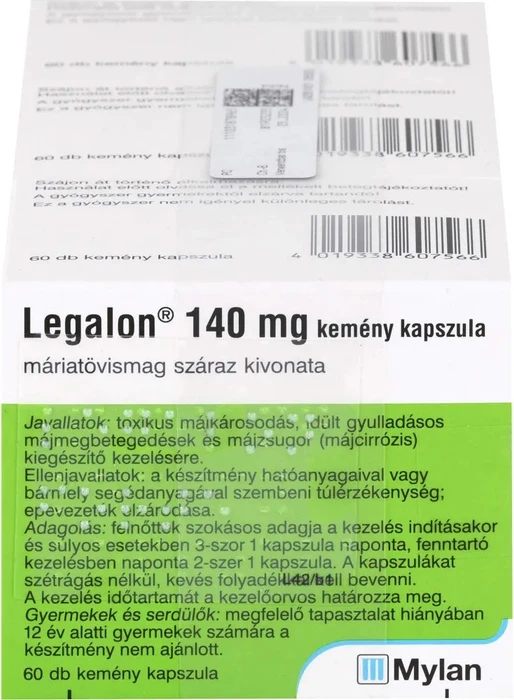axicorp Pharma Legalon forte Hartkapseln, 180 Stück