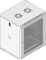Ubiquiti 12U Rack Cabinet, 19" Wandgehäuse 12HE, Gitternetztür, weiß, 450mm tief Vorschaubild