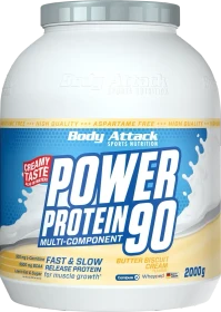 Body Attack Power Protein 90 Butter Biscuit 2kg