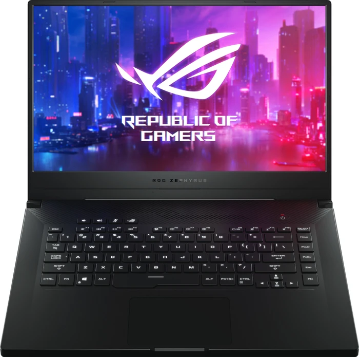 ASUS ROG Zephyrus G15 GA502DU-AL005T, schwarz, Ryzen 7 3750H, 8GB RAM, 512GB SSD, GeForce GTX 1660 Ti Max-Q, UK