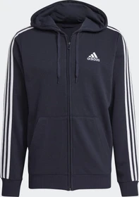 adidas Essentials French Terry 3-Streifen Hoodie legend ink/white (Herren)