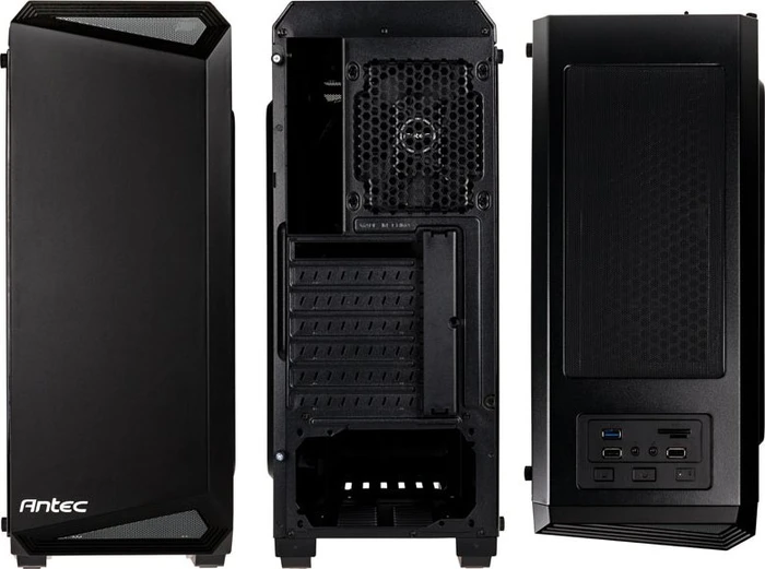 Antec NX100, schwarz, Acrylfenster