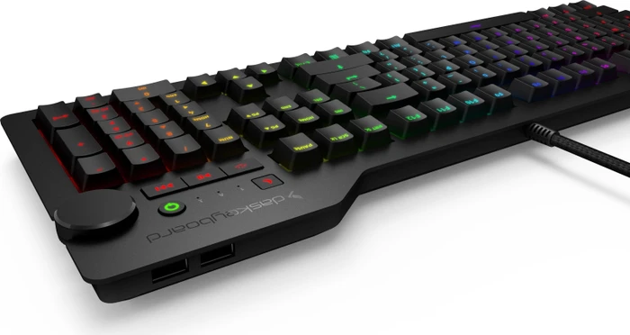 Das Keyboard 4Q, MX RGB BROWN, USB, DE