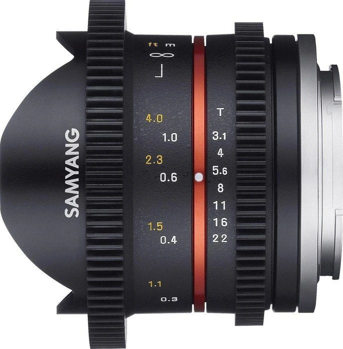 Samyang 8mm T3.1 Cine UMC Fisheye II für Sony E