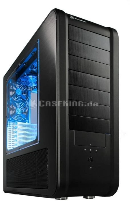 SilverStone Temjin TJ07 USB 3.0 schwarz, Acrylfenster