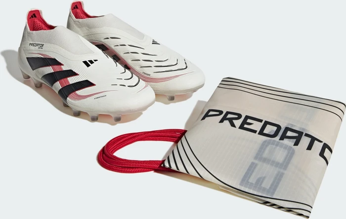 adidas Predator Elite Laceless AG off white/core black/pure ruby (Junior)