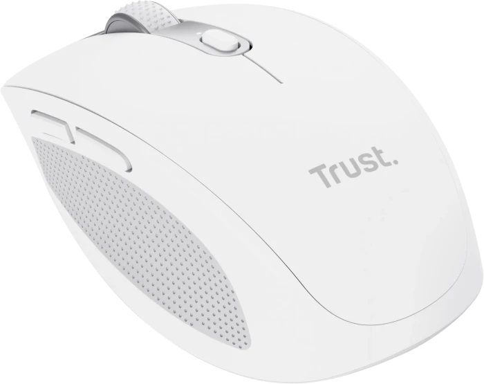 Trust Ozaa Compact Wireless Mouse weiß, USB/Bluetooth