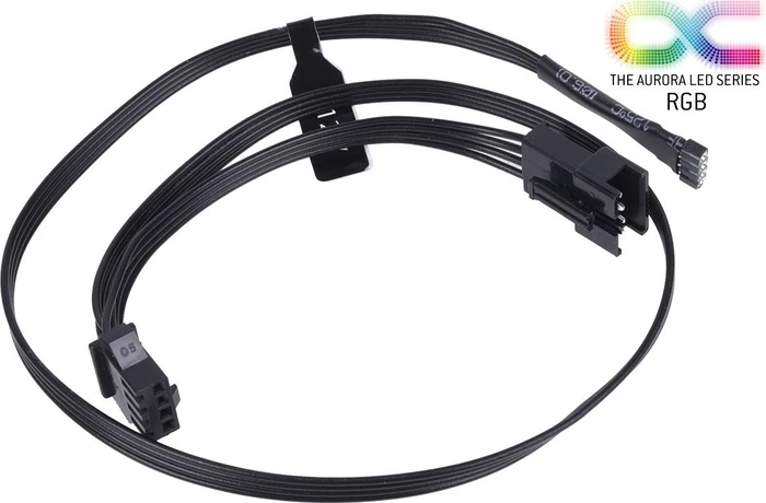 Alphacool 4-Pin RGB Adapterkabel, schwarz